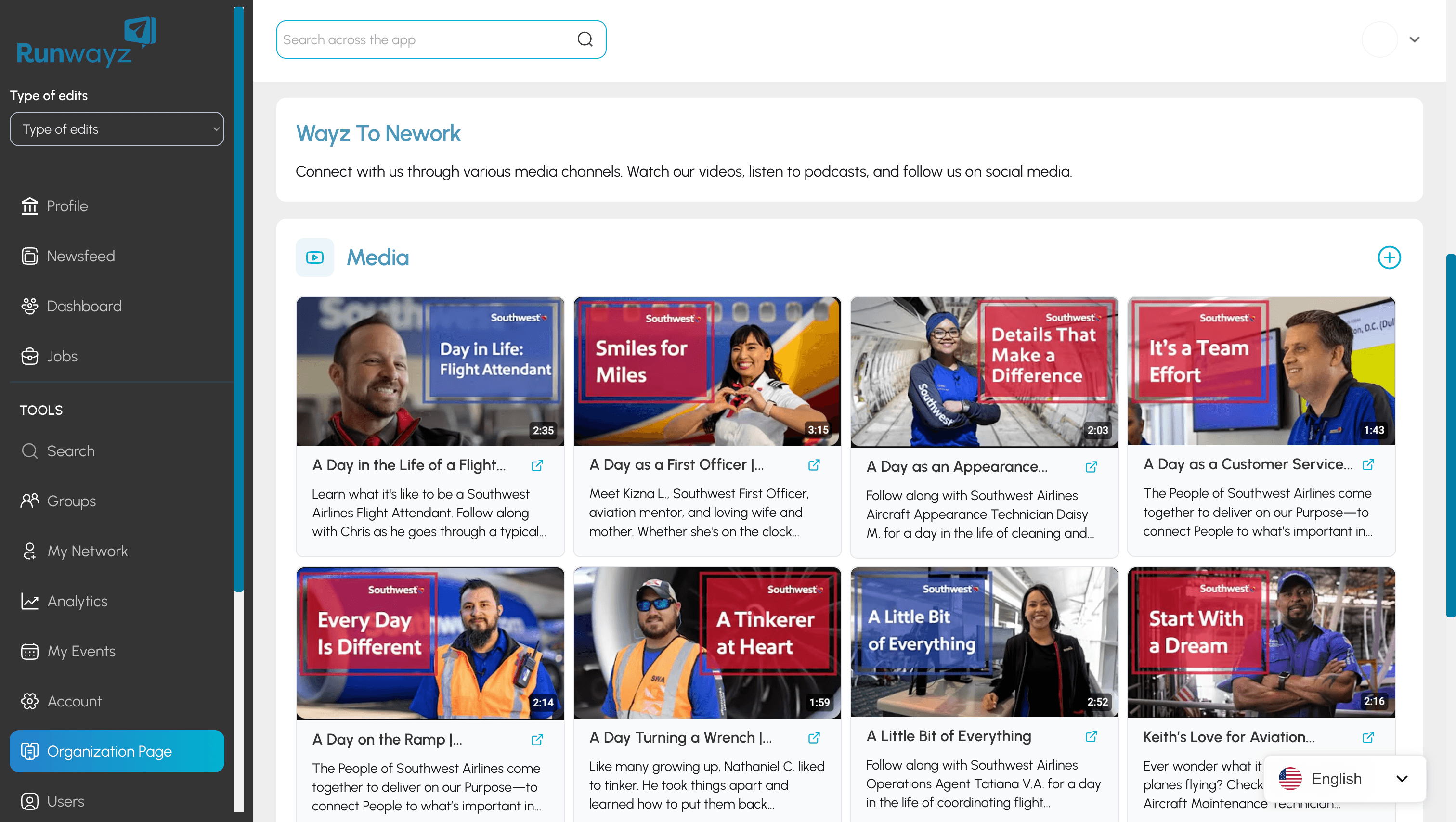 media tab in context
